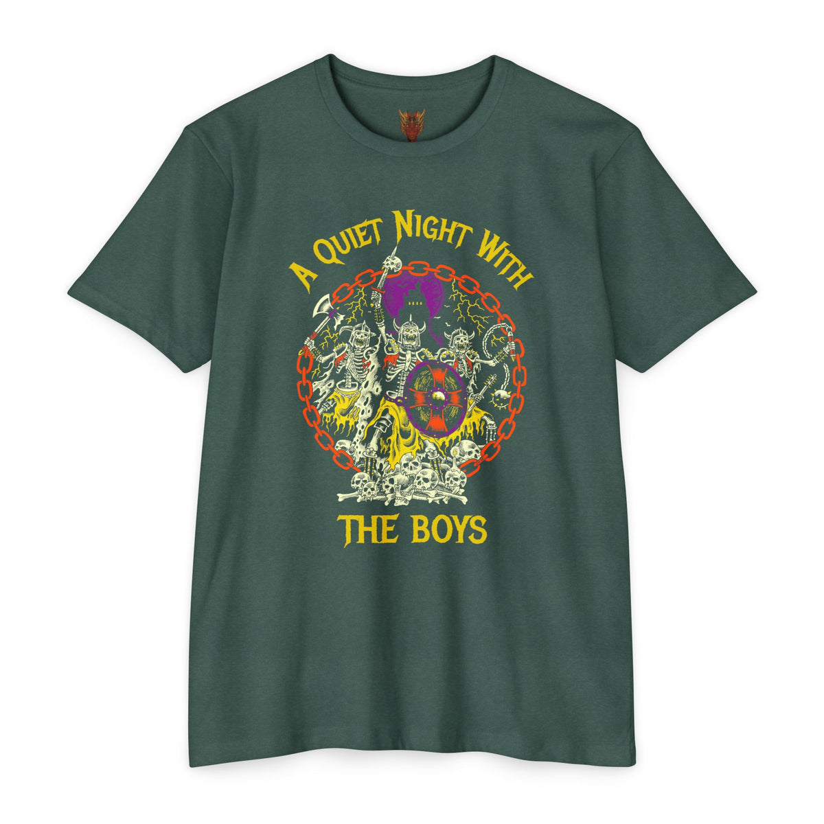 Quiet Night With The Boys Tee Shirt