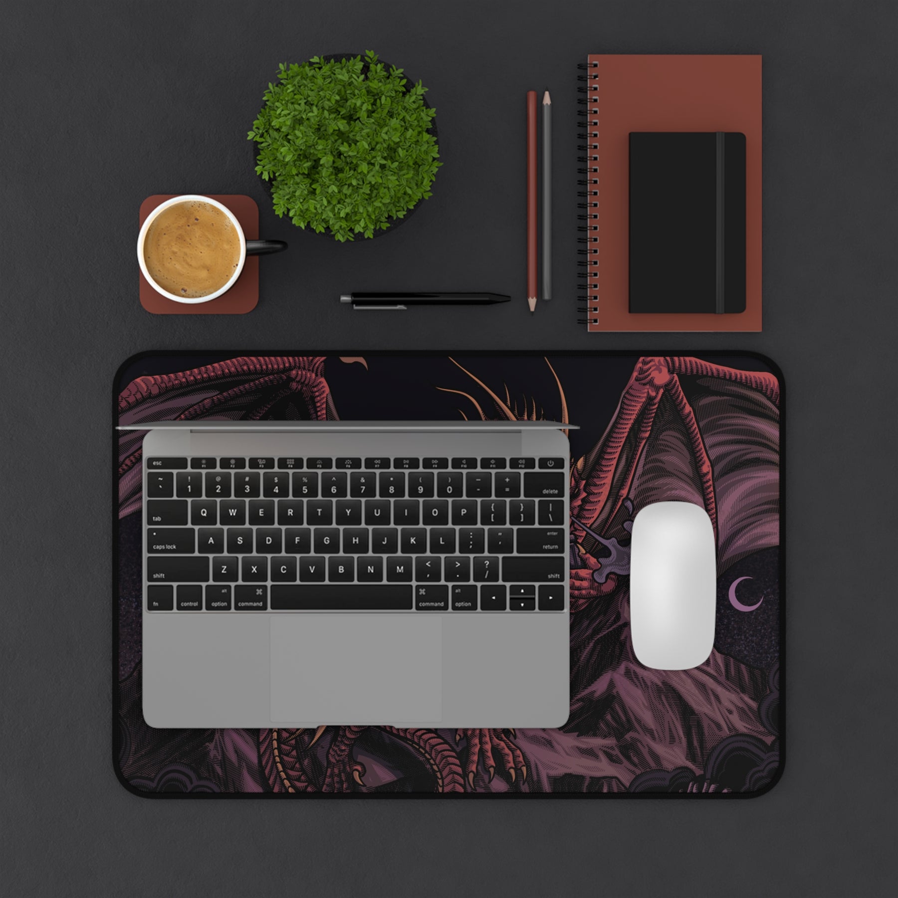 Village Menace Desk Mat — Gaming Mouse Pad