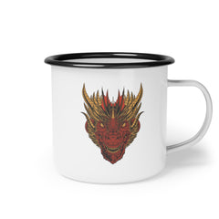 Medieval Menace Enamel Camping Mug