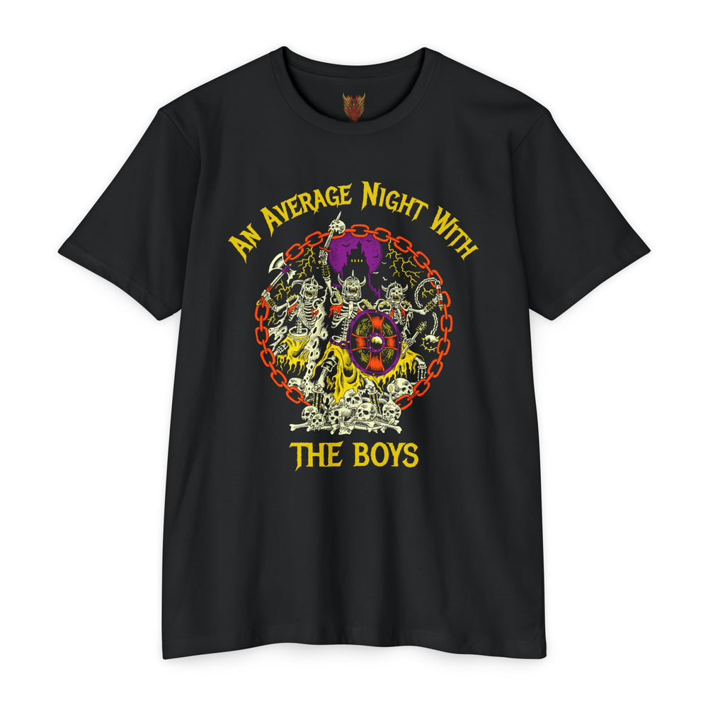 An Average Night With The Boys Tee Shirt