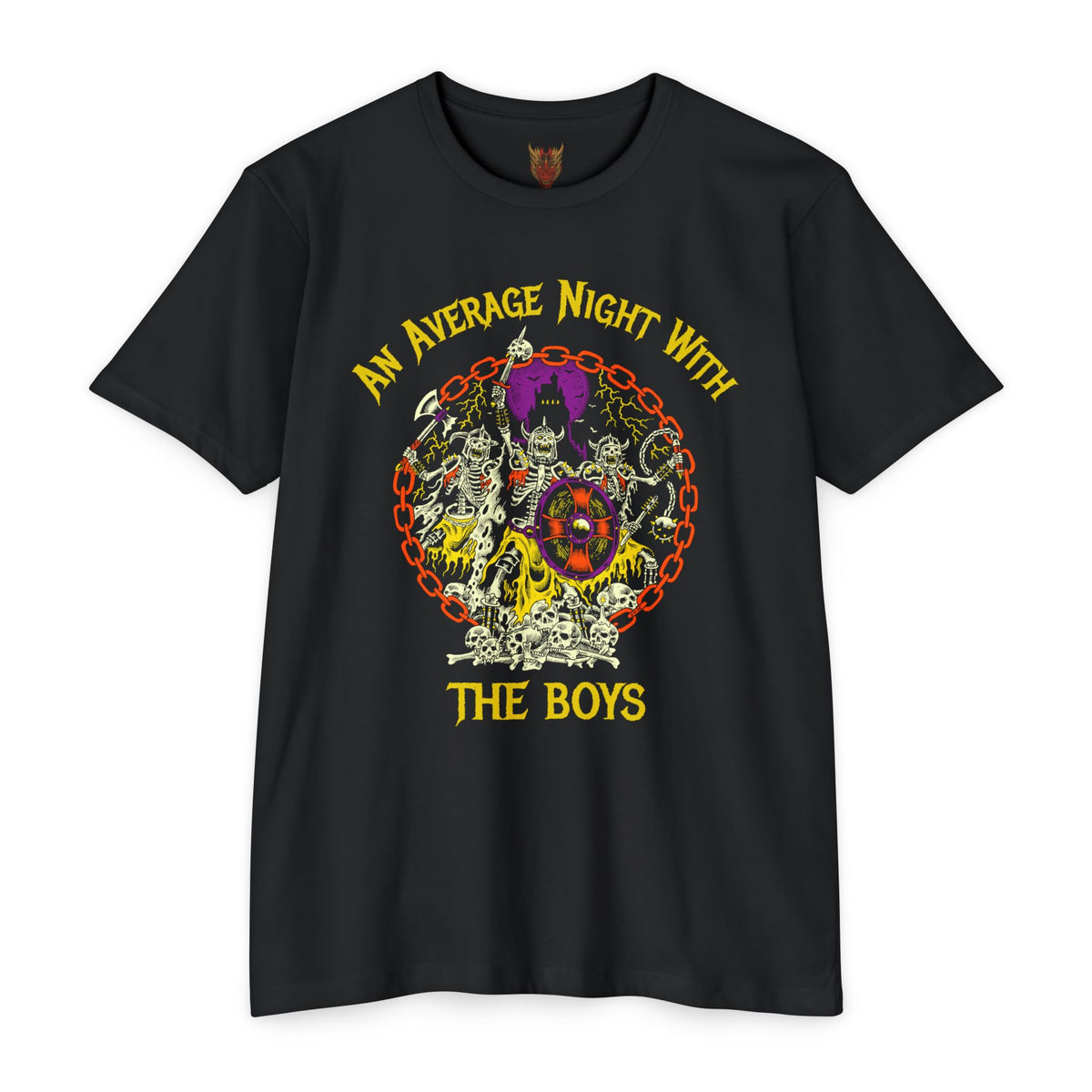 An Average Night With The Boys Tee Shirt