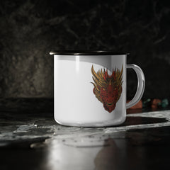 Medieval Menace Enamel Camping Mug