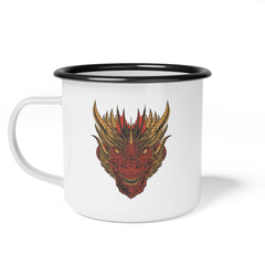 Medieval Menace Enamel Camping Mug