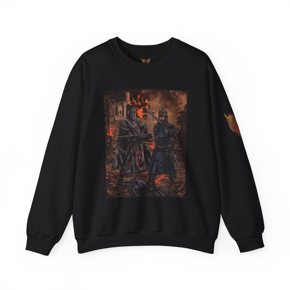 Virginity Rocks - Templar Crewneck Sweatshirt
