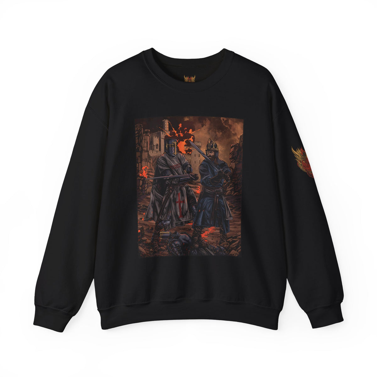 Virginity Rocks - Templar Crewneck Sweatshirt