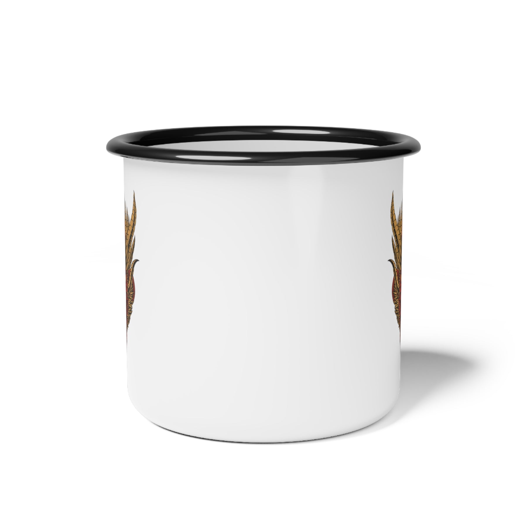 Medieval Menace Enamel Camping Mug