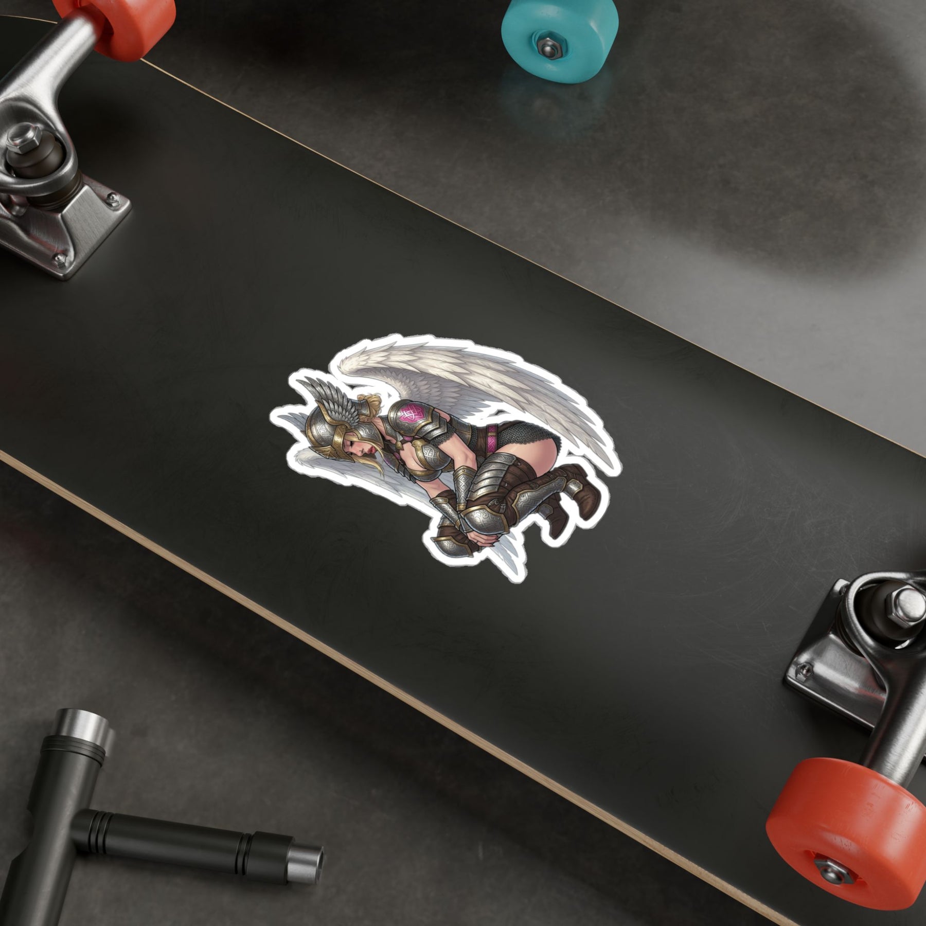 Shieldmaiden's Resolve Kiss-Cut Vinyl Sticker