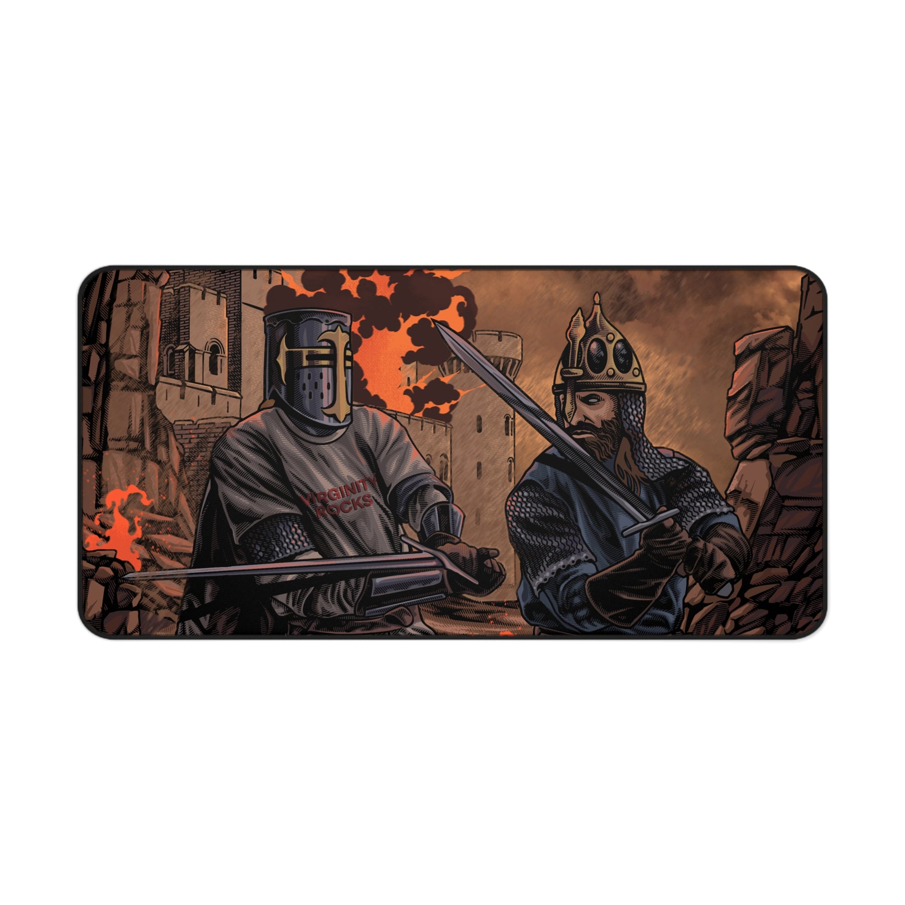 Virginity Rocks Desk Mat — Gaming Mouse Pad