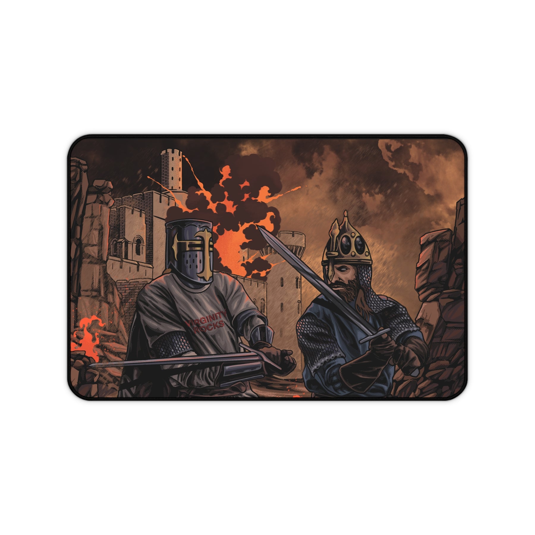 Virginity Rocks Desk Mat — Gaming Mouse Pad