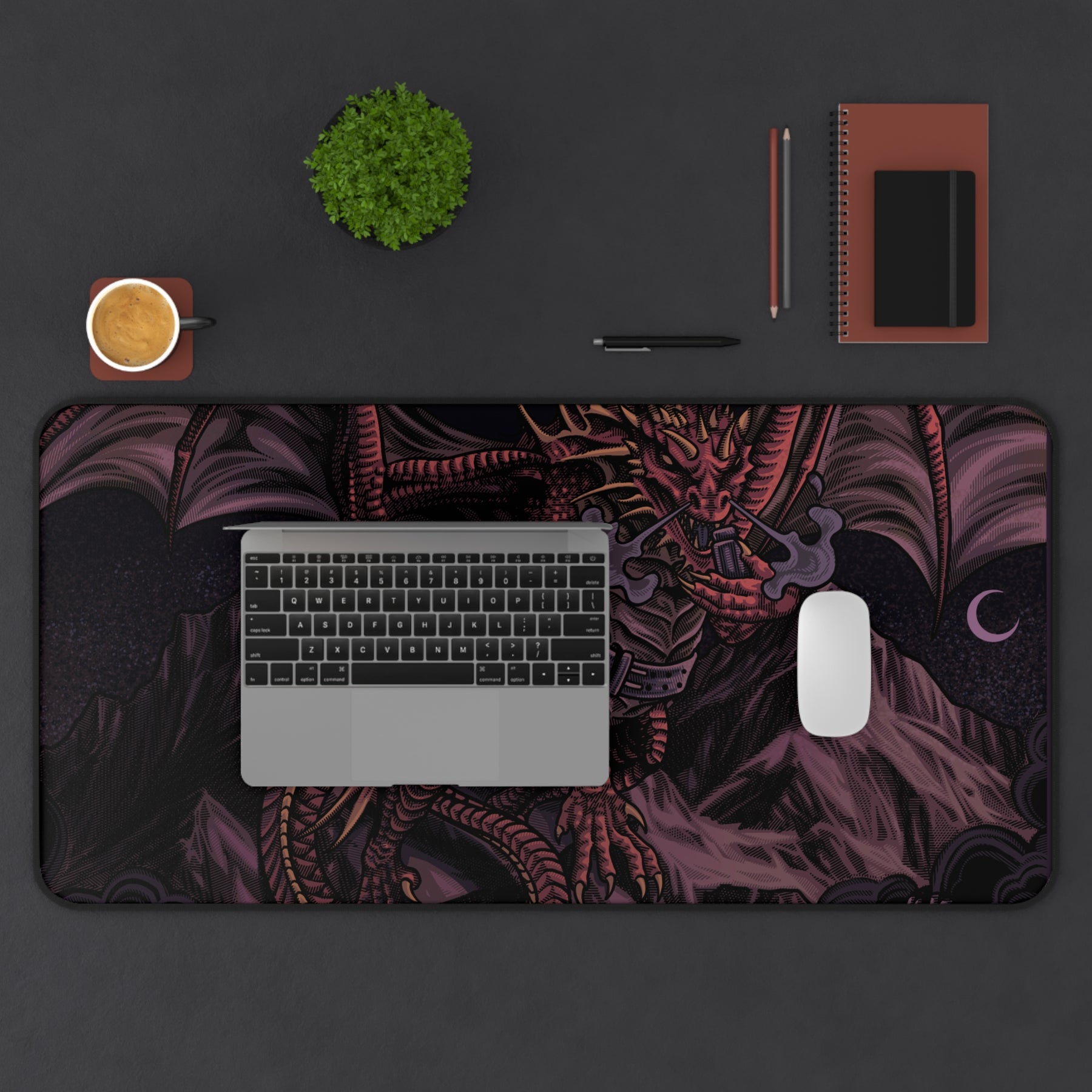 Village Menace Desk Mat — Gaming Mouse Pad